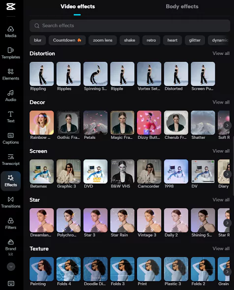 Latest CapCut features list