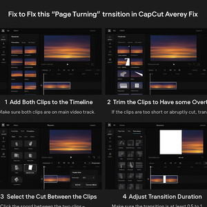 Page Turning Transition Fix